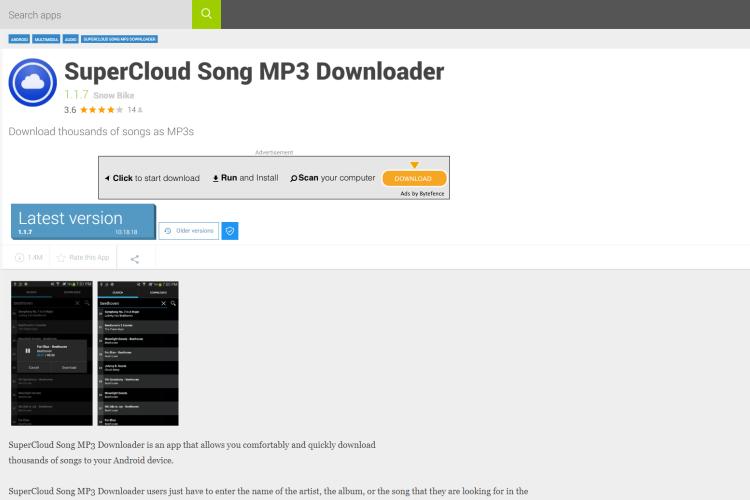 Supercloud - Android Music Downloader MP3