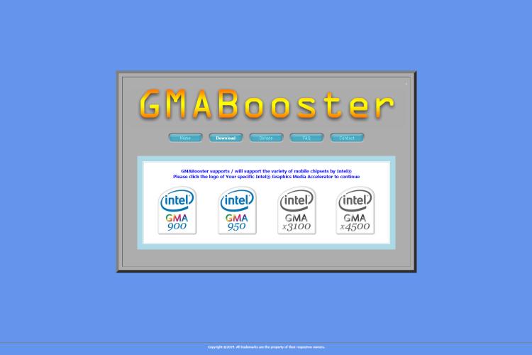 Intel     GMA Booster