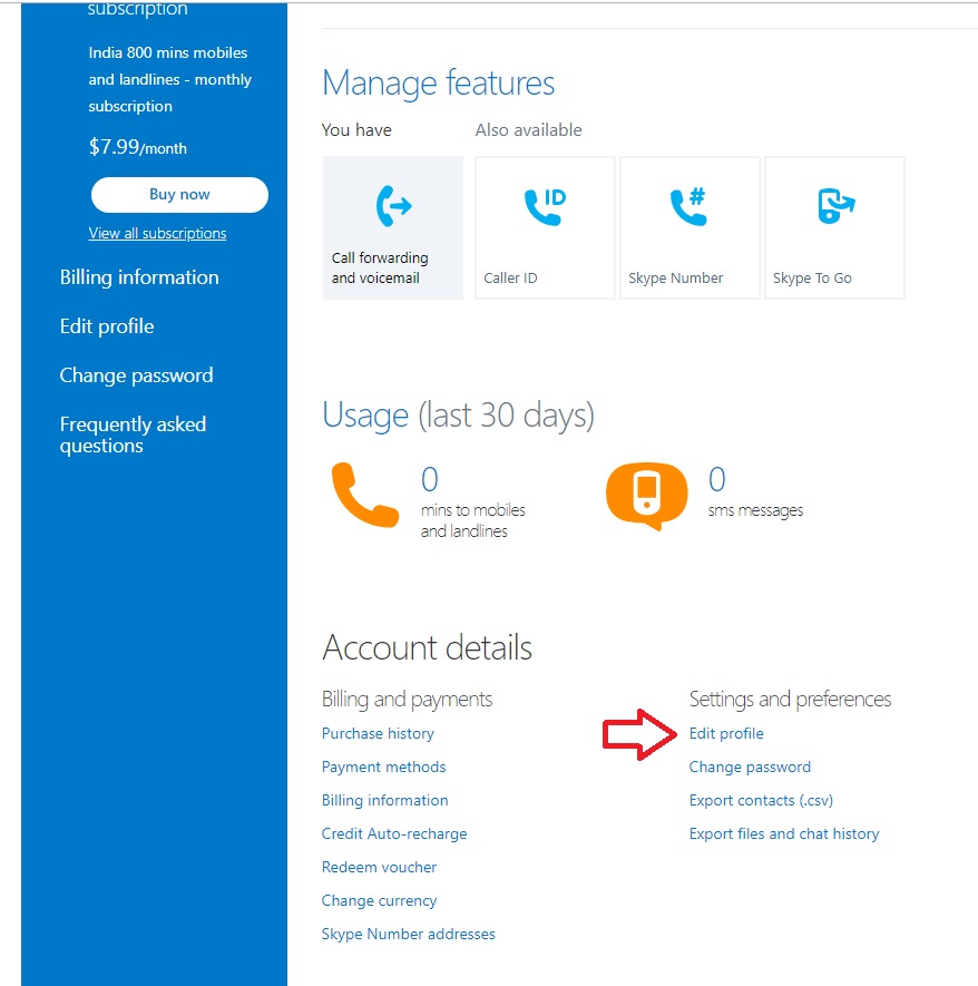Delete Private Information from a SkypeAccount
