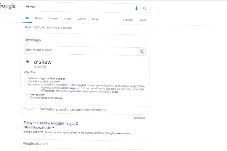 Tilt Google