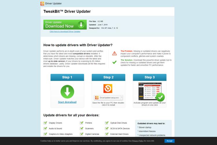 Tweakbit Driver Updater – UpdaterLink